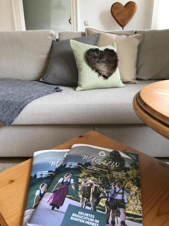 Ferienwohnung Beim Strele Oberstaufen Exterior foto